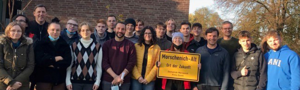 Schülergruppe der Gesamtschule Merzenich-Niederzier
